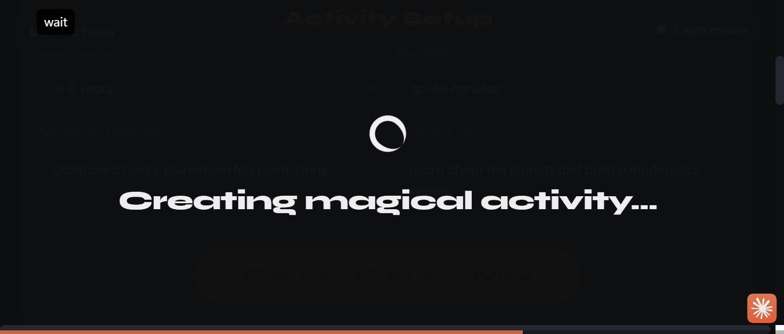 The generating overlay