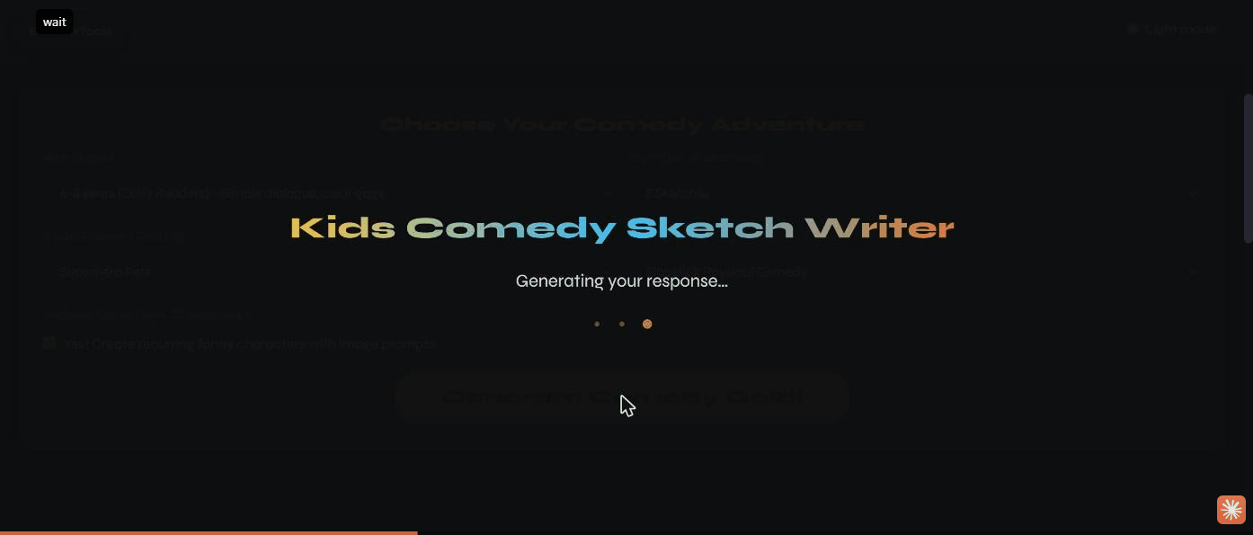 The generating overlay