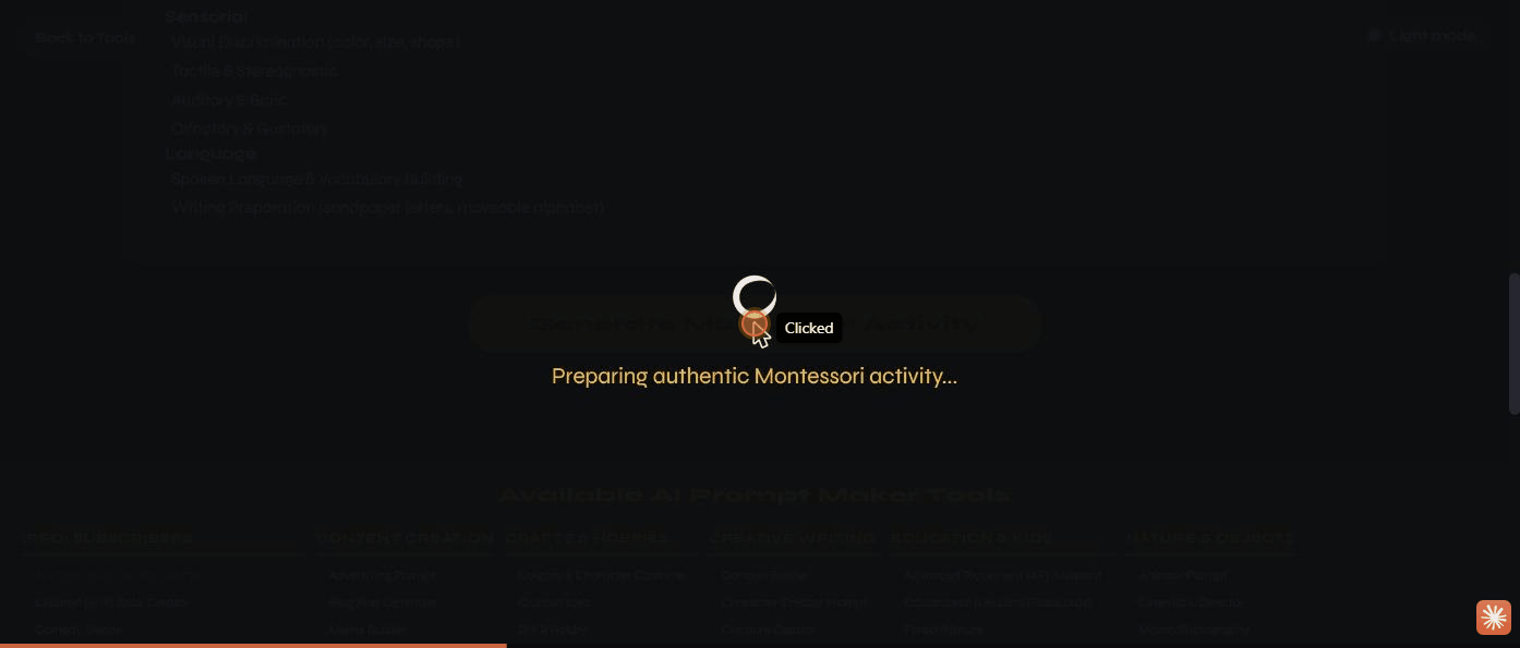 Montessori Guide