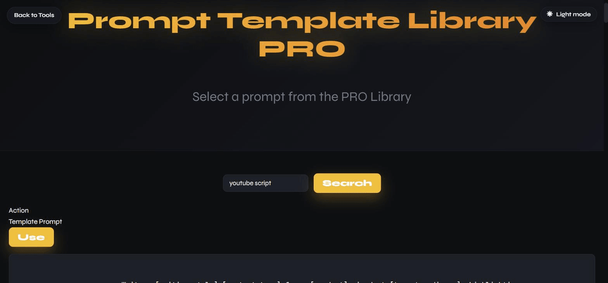 Dynamic Prompt Generator PRO