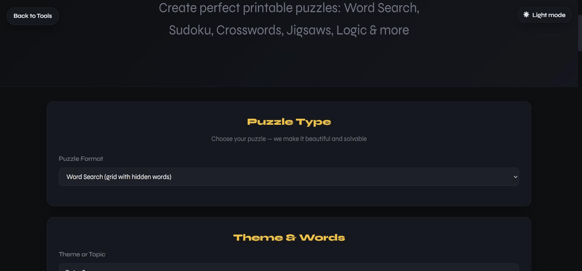 Puzzle Designer