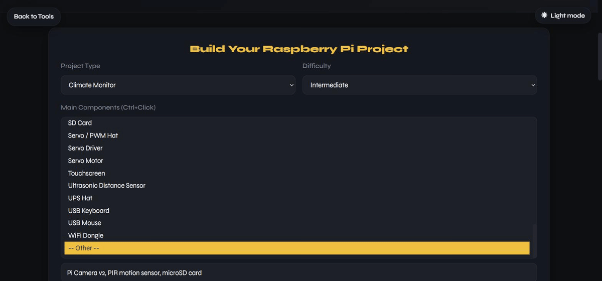 RaspberryPi Builder
